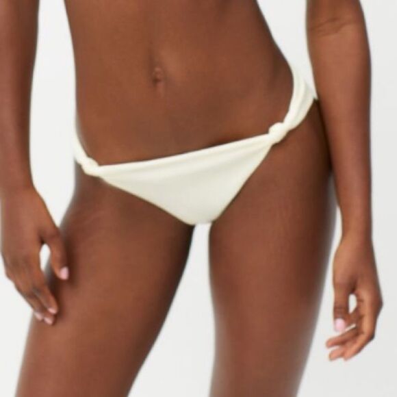 NEW Out From Under UO Urban Outfitters Sorelle Black Cream Twist Bikini Set of 2 - Picture 5 of 6